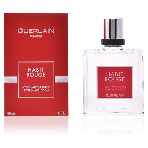 habit rouge guerlain avis|guerlain habit rouge after shave.